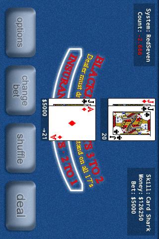 BlackJack Pro Free स्क्रीनशॉट 1