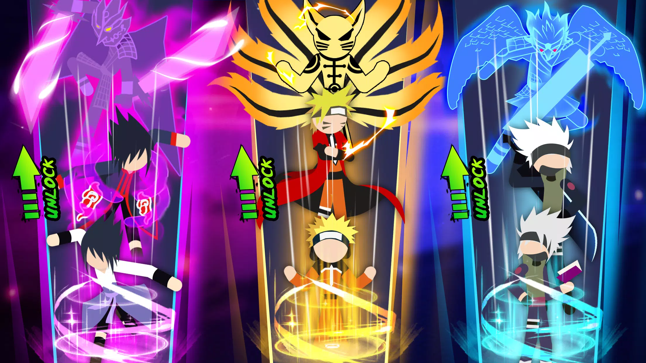 Stick Ninja - 3v3 Battle应用截图第2张
