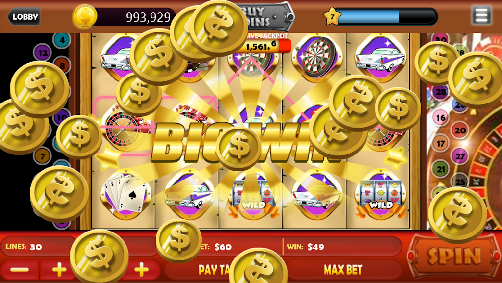 Vegas VIP Grand Slots Machines स्क्रीनशॉट 1