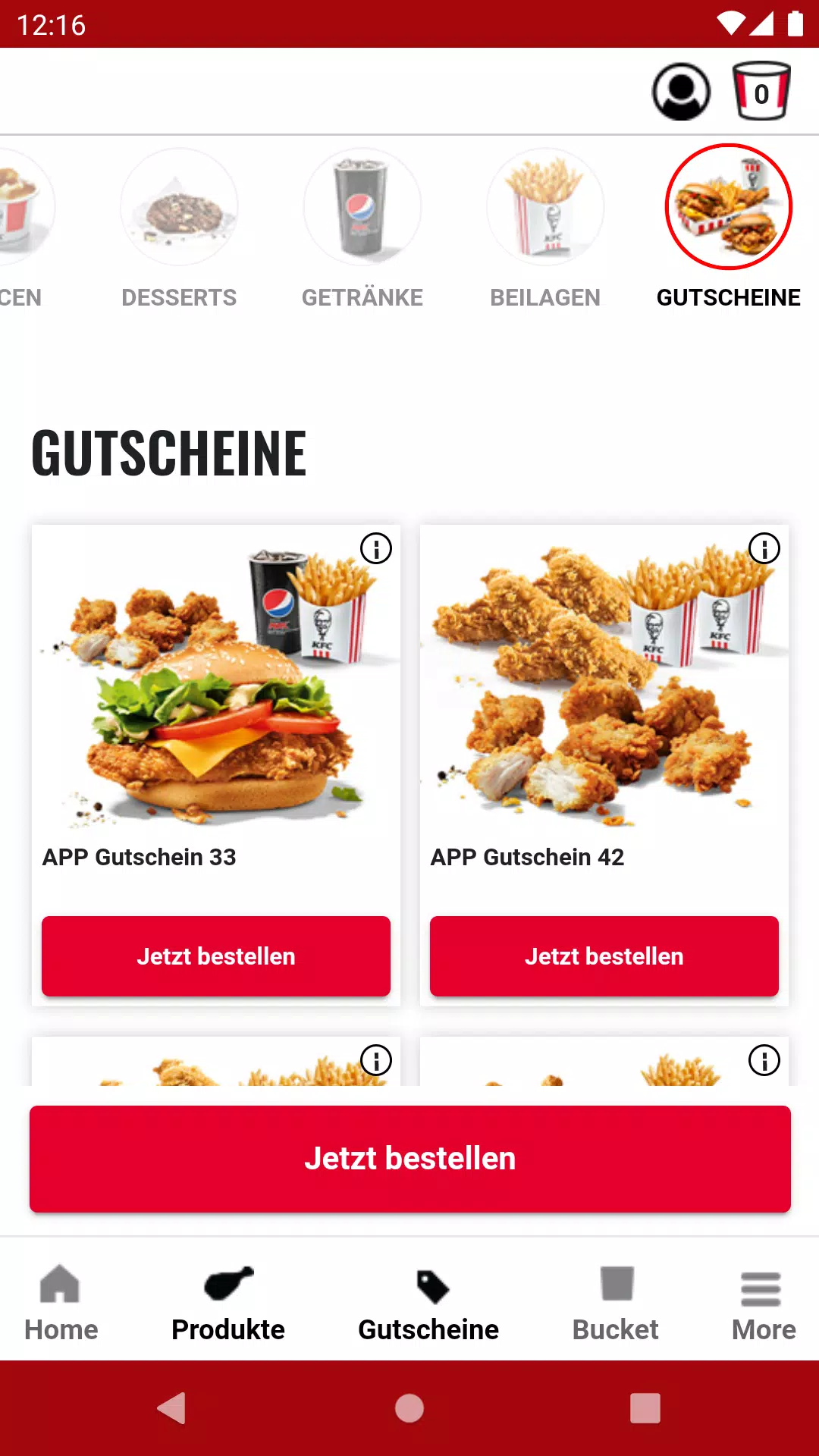 KFC Ảnh chụp màn hình 2