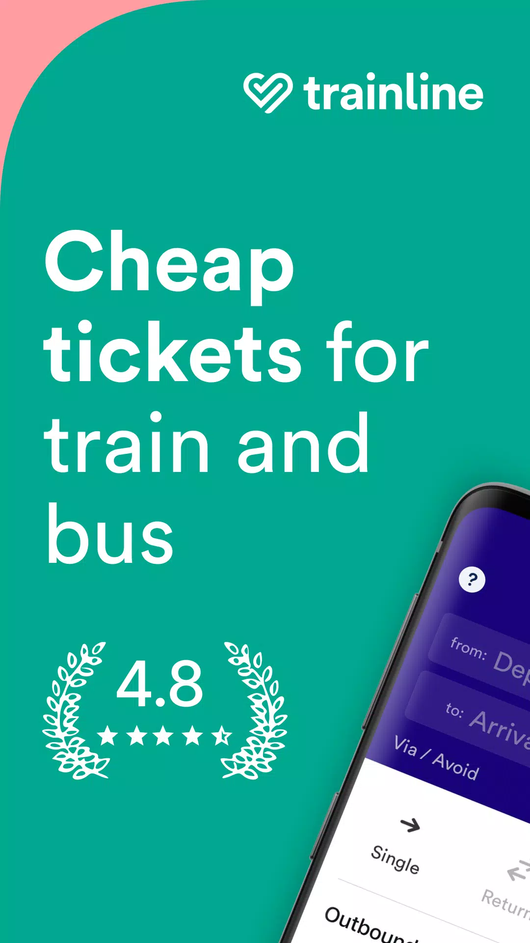 Trainline: Train travel Europe应用截图第0张