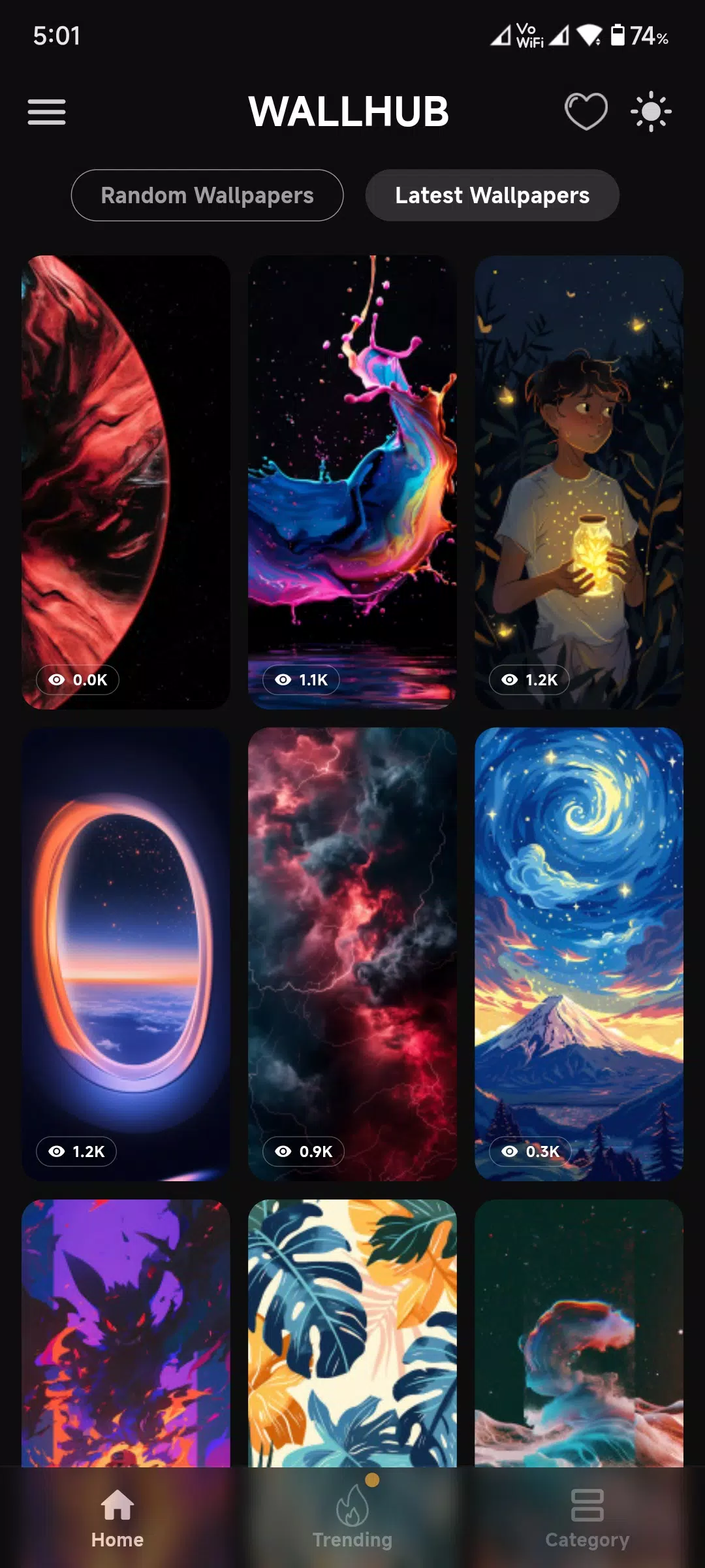 WallHub 스크린샷 1