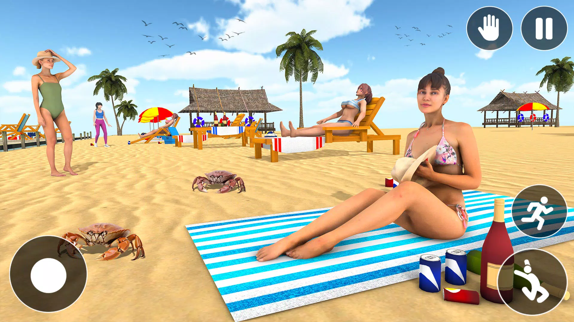Grand Beach Club Simulator 3D 螢幕截圖 3