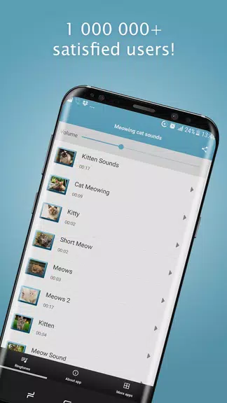 Meowing Cat Sounds Ringtones Screenshot 0
