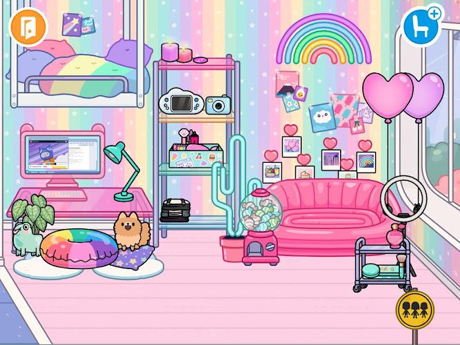 Toca Boca Pink Room Ideas Screenshot 1