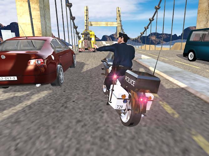 US Police Bike Chase Game Screenshot 3