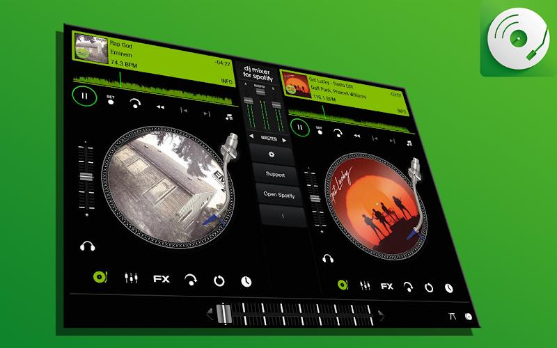 Djify - Dj mixer For spotify 螢幕截圖 1