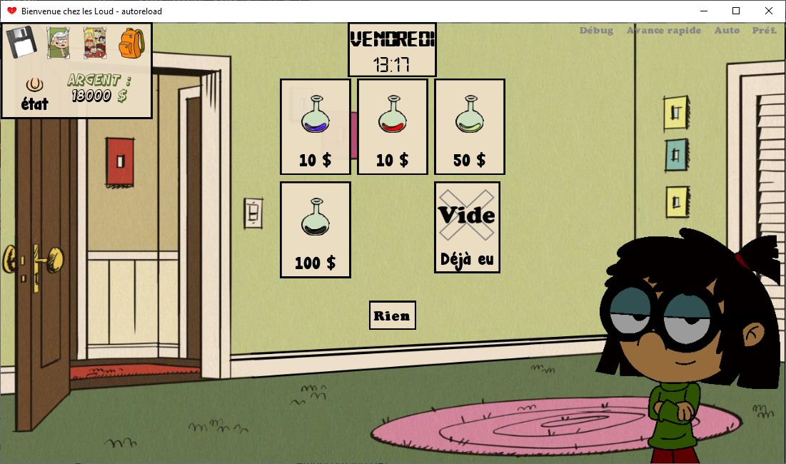 The Loud House Lost Panties Screenshot 0