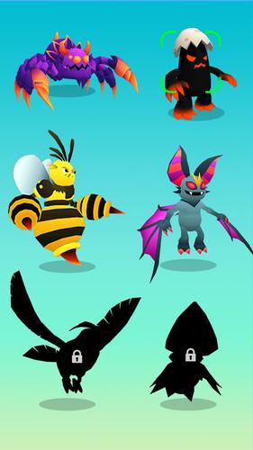 Monster Evolution Run & Battle Captura de tela 3