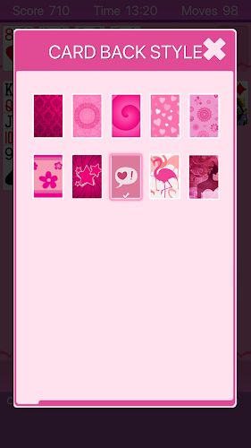 Pink Solitaire 螢幕截圖 2