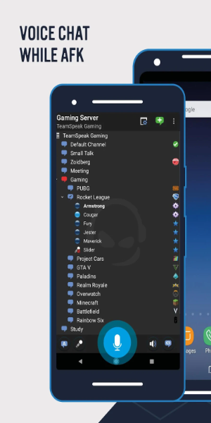 TeamSpeak 3 - Voice Chat Tangkapan skrin 0