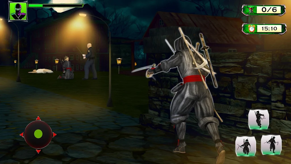 Ninja Hero Assassin Samurai Pirate Fight Shadow Скриншот 2