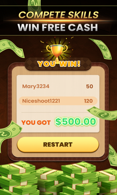 Carrom Cash Tangkapan skrin 3