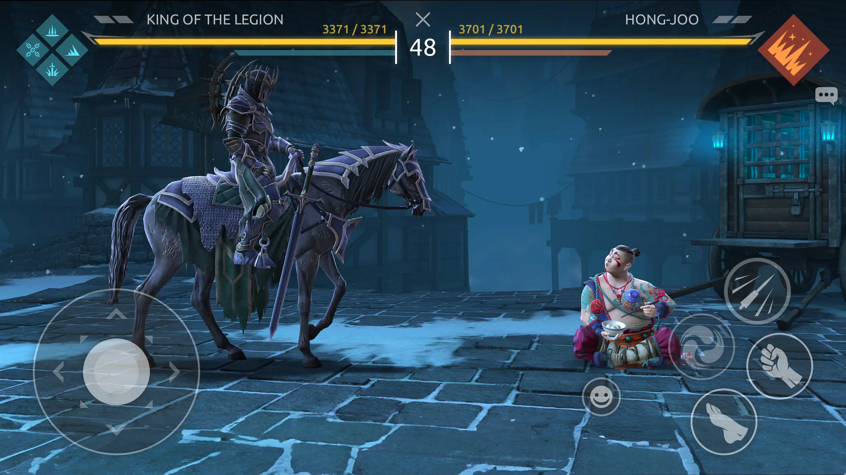 Shadow Fight 4: Arena Captura de tela 1