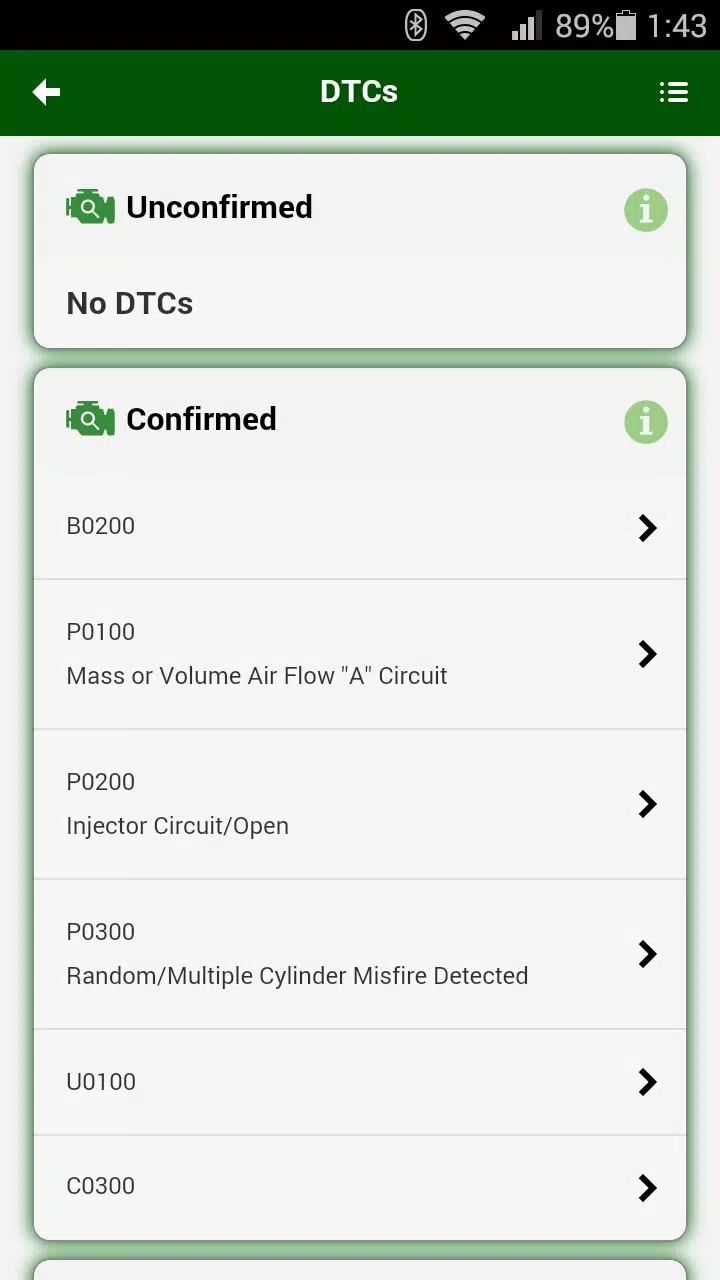 Schermata Doctor Hybrid ELM OBD2 scanner 3