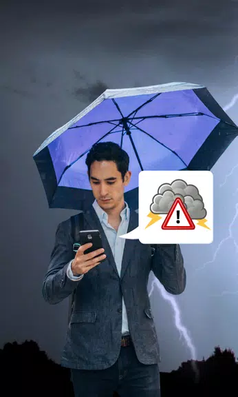 Thunderstorm- weather warnings Скриншот 0