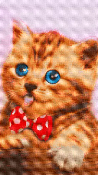 Cross stitch pixel art game Скриншот 0