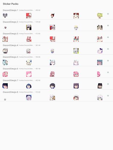 Honkai Whatsapp Stickers 螢幕截圖 3