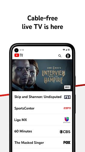 YouTube TV: Live TV & more Screenshot 0