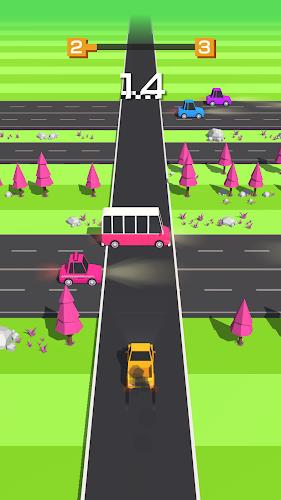 Traffic Run!: Driving Game Tangkapan skrin 3