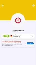 VPN Germany - DE VPN Proxy 스크린샷 0