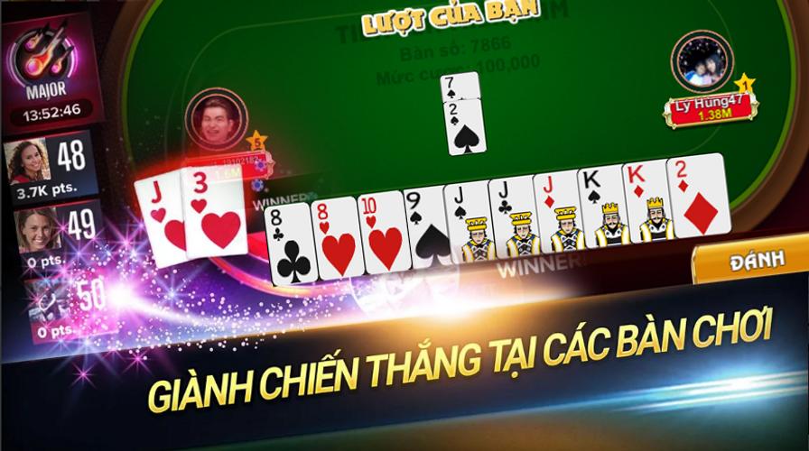 Vip777 Phỏm: Tá Lả Online Captura de tela 1