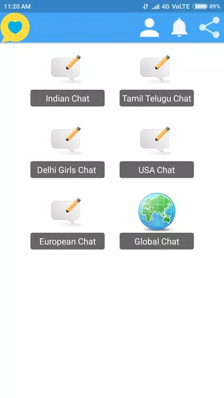 Indian Girls Chat Скриншот 2