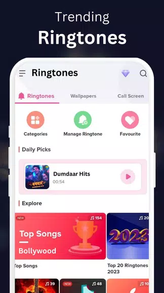 Bollywood Ringtone - Songs Screenshot 0