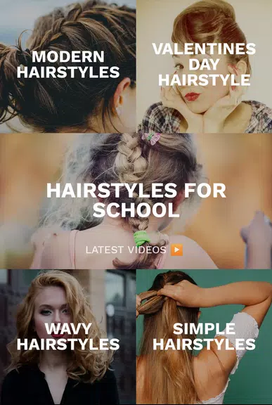 Hairstyles for your face Tangkapan skrin 2