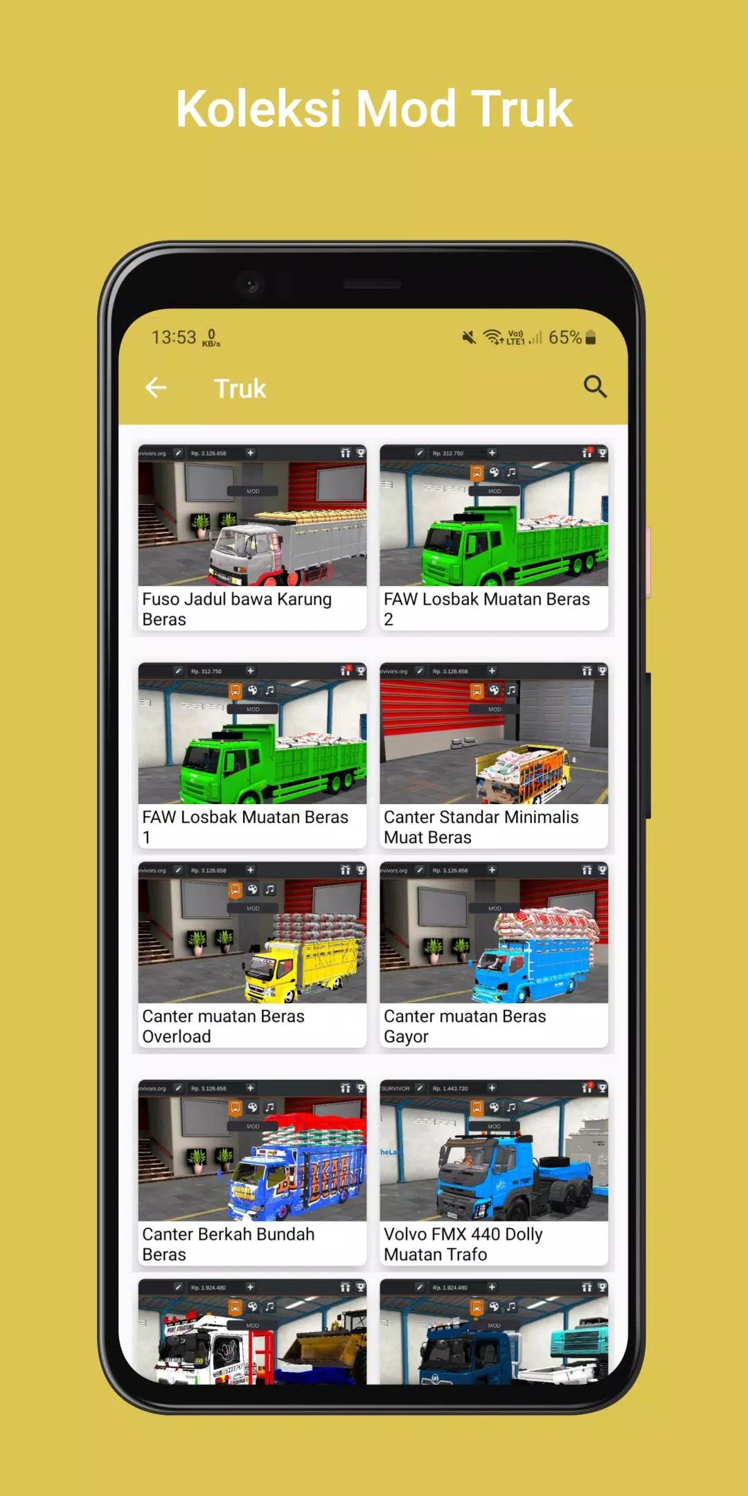 Schermata MOD Bus Simulator Indonesia 2