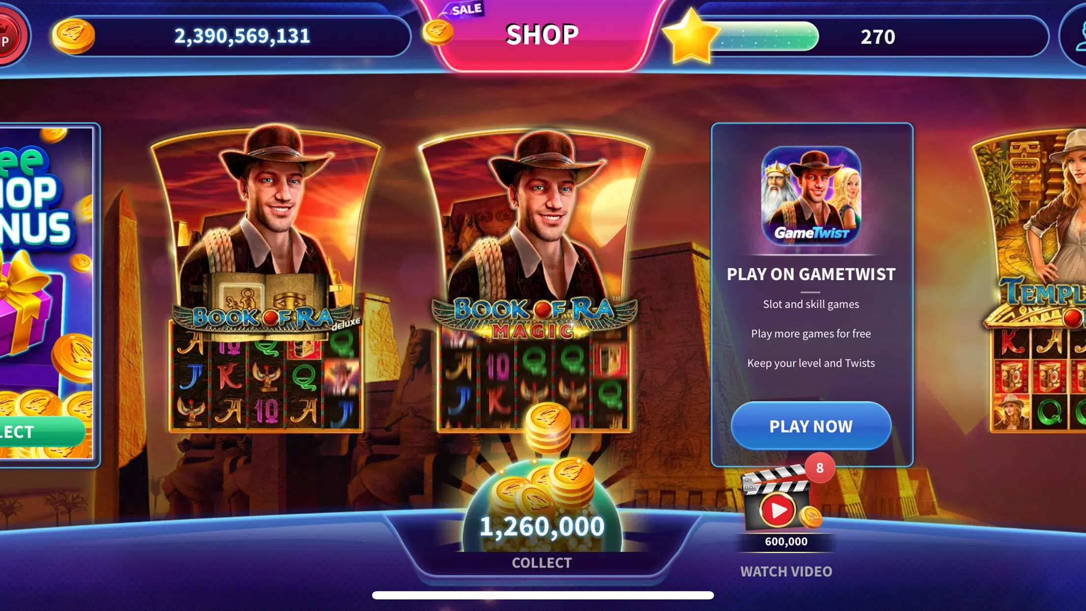 Book of Ra™ Deluxe Slot Ảnh chụp màn hình 1