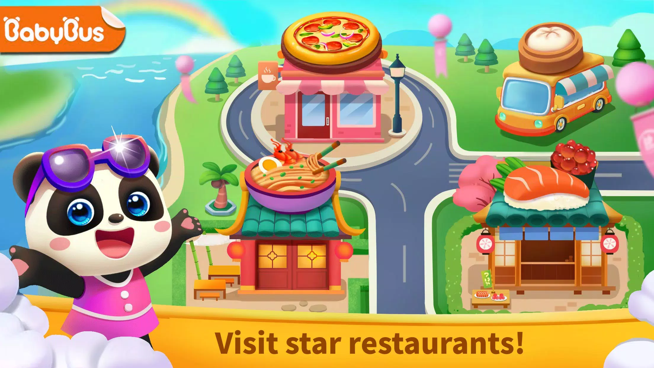 Schermata Little Panda: Star Restaurants 0