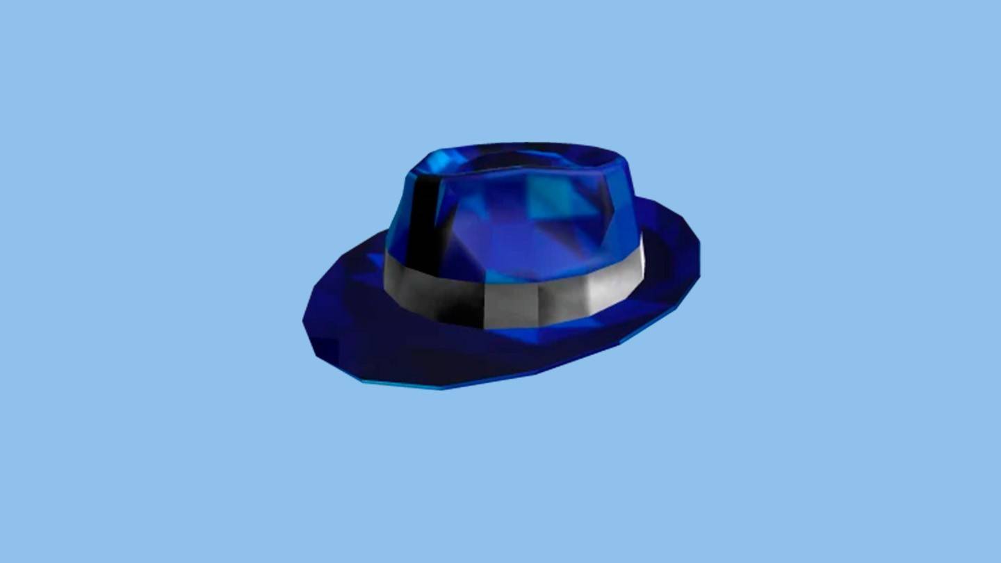 Hatinggabi Blue Sparkle Time Fedora