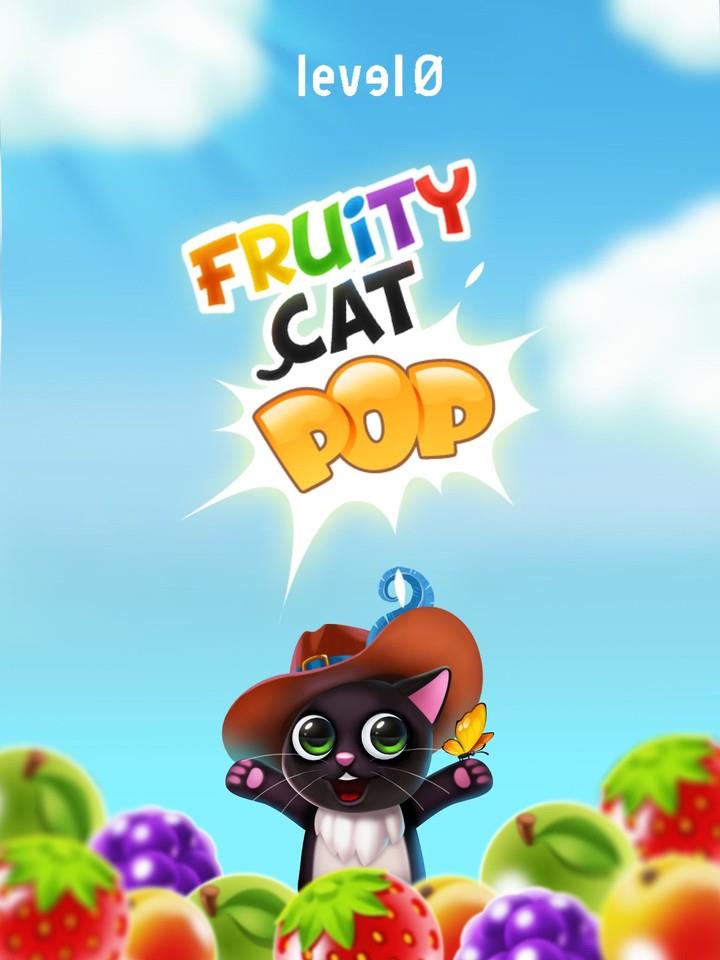 Fruity Cat - bubble shooter! Screenshot 2