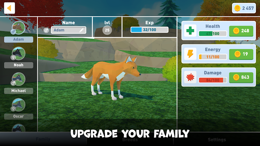 Fox Family Simulator Screenshot 2