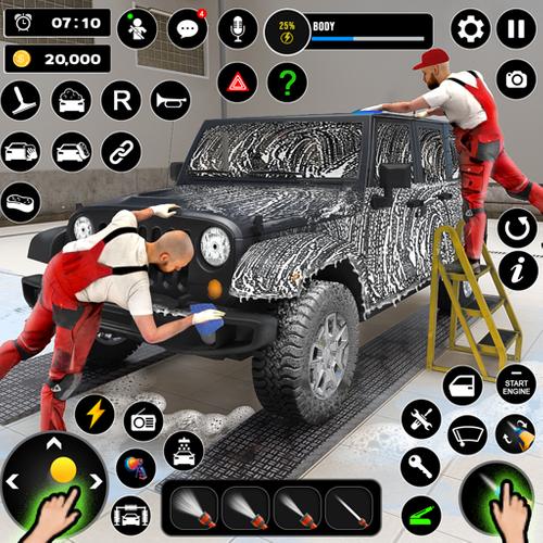 Car Wash Games - Car Games 3D Zrzut ekranu 0