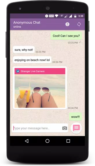 Anonymous Chat & Date for Stranger Tangkapan skrin 2