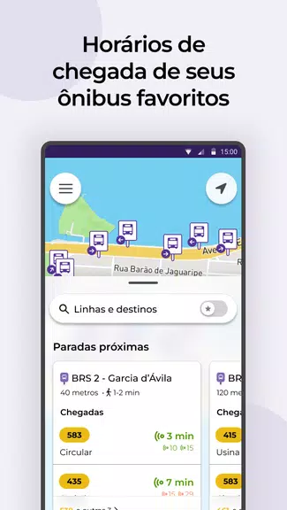 Cittamobi: Horários de Ônibus 螢幕截圖 1