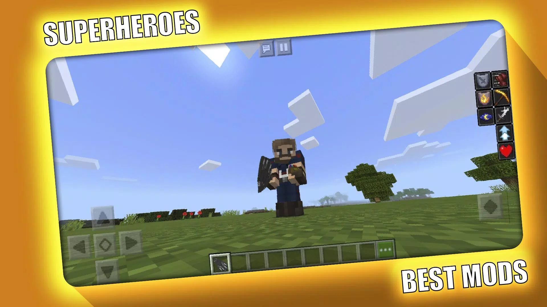 Schermata Superheroes Mod for Minecraft 2