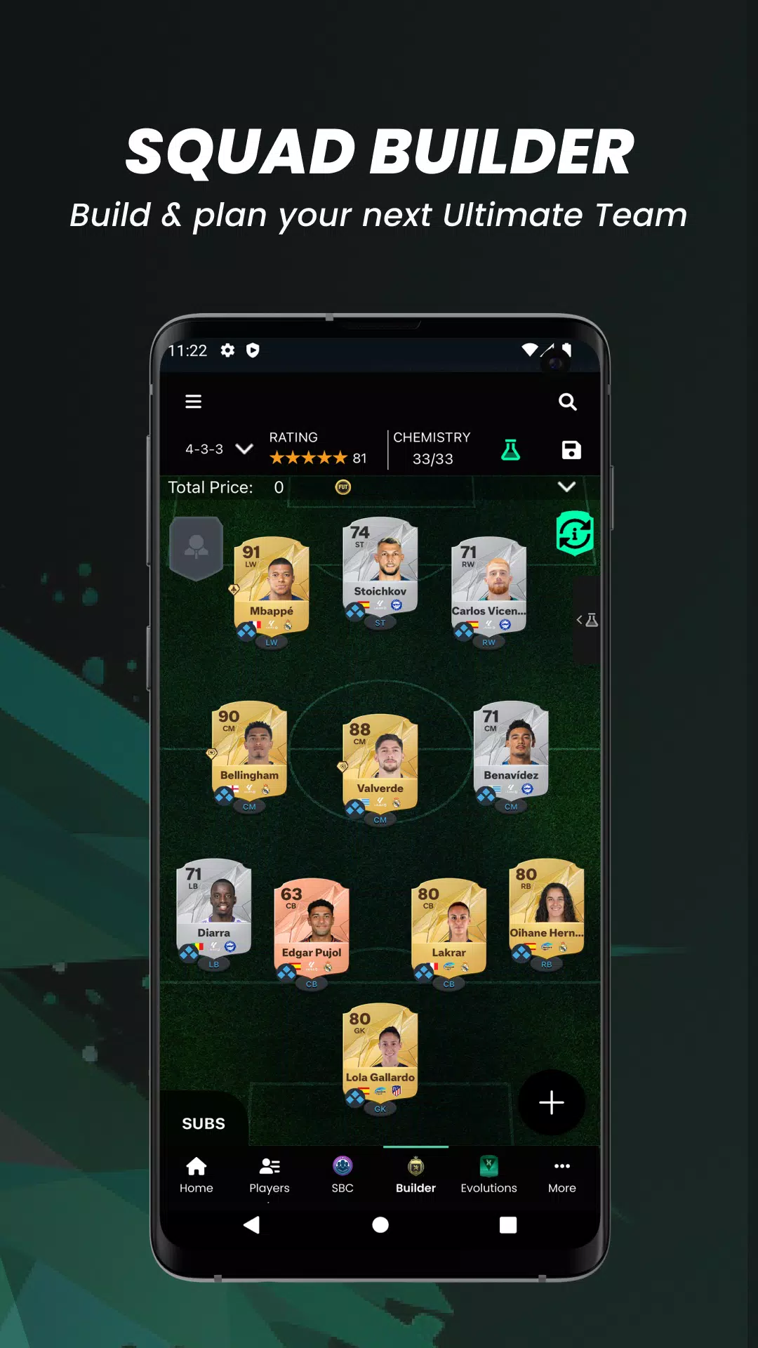 FUTBIN 24 Database & Draft 스크린샷 3