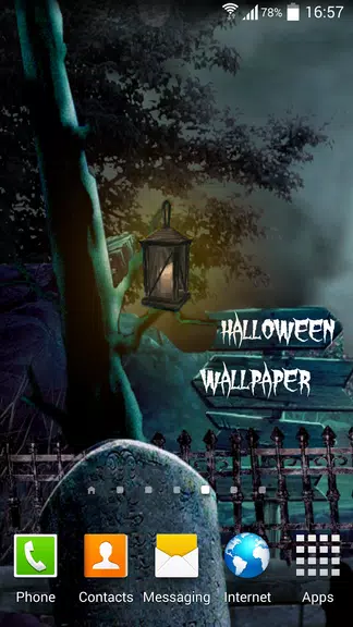 Halloween Live Wallpaper Screenshot 1