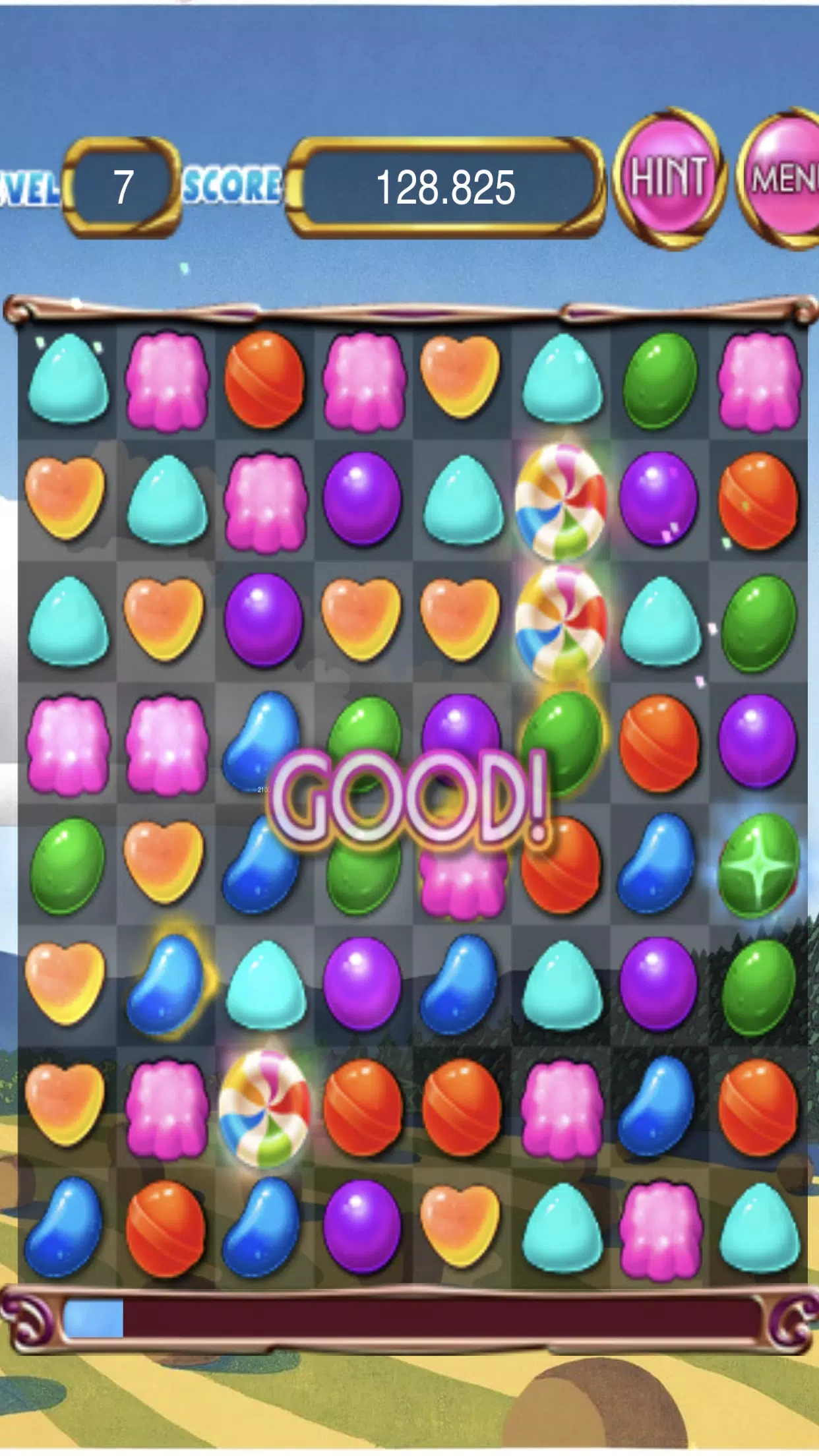 Candys pop funny game Tangkapan skrin 1