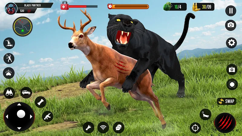 Black Panther Simulator Games Ekran Görüntüsü 1