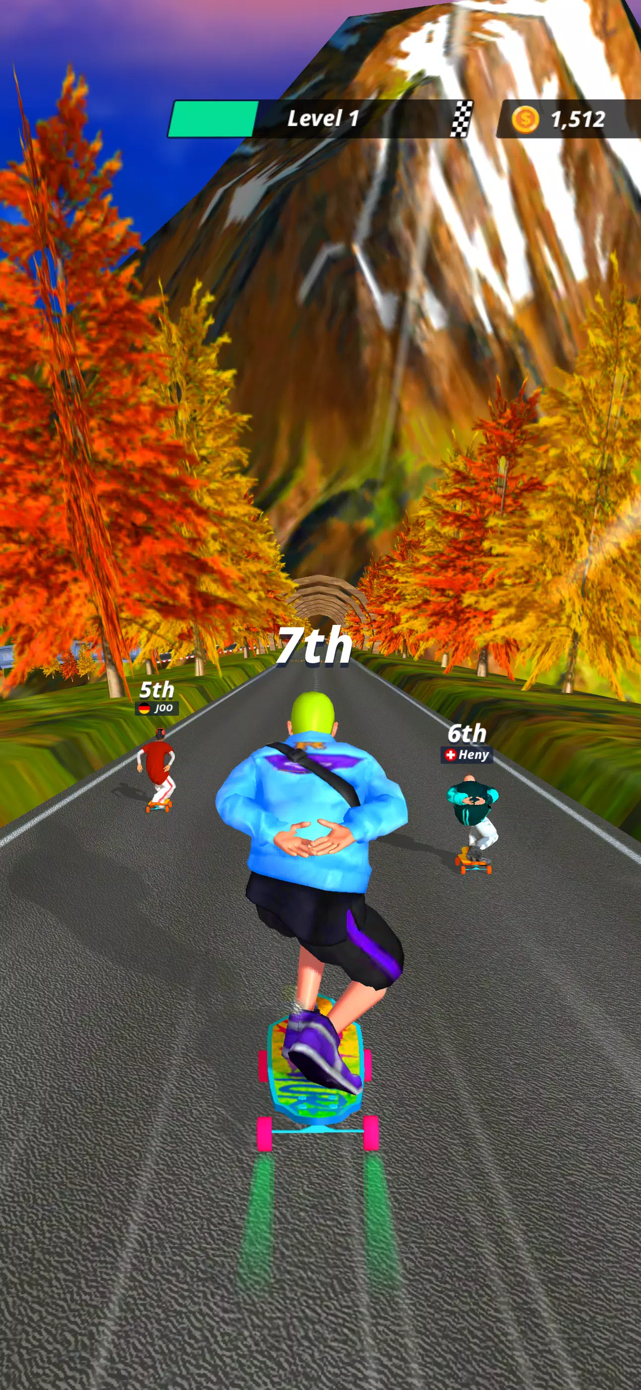 Downhill Racer スクリーンショット 1