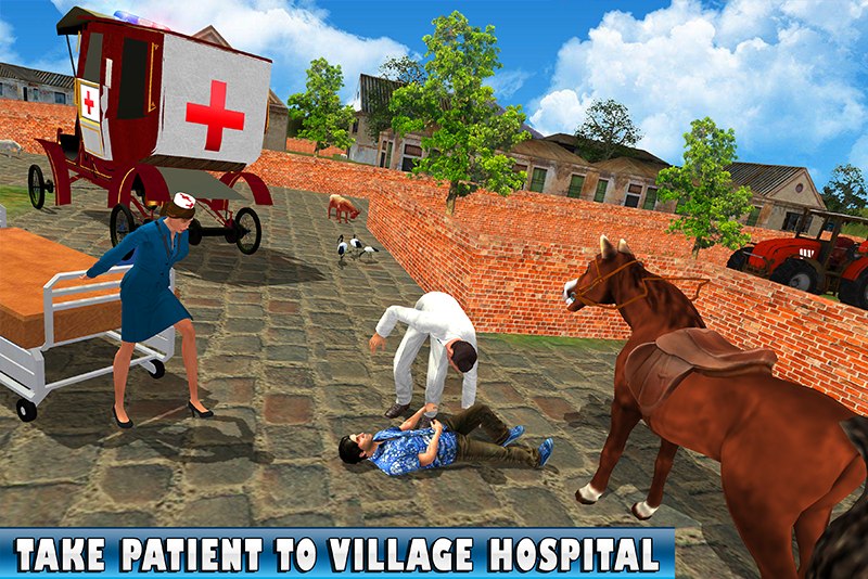 Cart Ambulance Village Screenshot 1