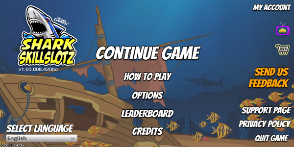 Shark Skill Slotz Скриншот 0