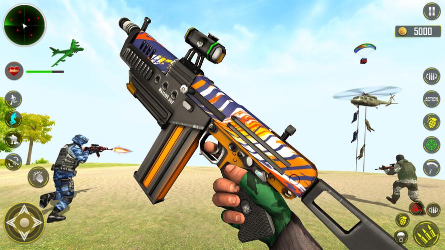 FPS Shooting game 3d gun game スクリーンショット 2
