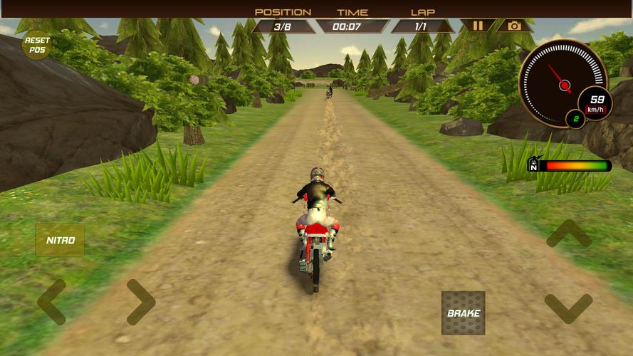 Indonesian Drag Bike Simulator 螢幕截圖 1