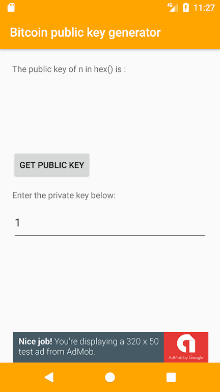 Bitcoin Public Key Generator Mod স্ক্রিনশট 2