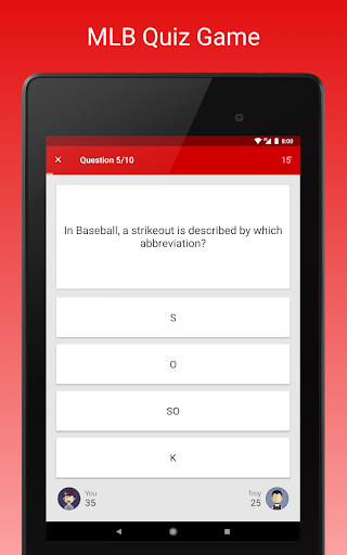 Fan Quiz for MLB 螢幕截圖 3
